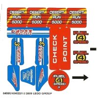 LEGO part Sticker Sheet for Set 8126, Sheet 2 - (64980/4540231) 8126stk02