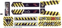 LEGO part Sticker Sheet for Set 8450 - Sheet 2 (22251/4124181) 8450stk02