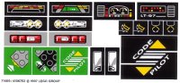 LEGO part Sticker Sheet for Set 8479 - (71469/4106753) 8479stk01