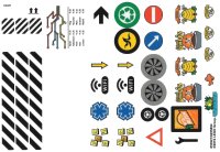 LEGO onderdeel Sticker Sheet for Set 853921, Sheet 5 - (853921/6255894) 853921stk05