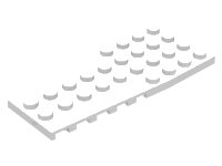 LEGO part Wedge, Plate 4 x 9 with Stud Notches 14181