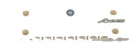 LEGO part Technic, Panel Plate 3 x 11 x 1 with Silver 'AROCS' and Mercedes-Benz Logo Pattern (Sticker) - Set 42043 15458pb019