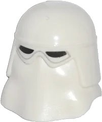 LEGO onderdeel Minifigure, Headgear Helmet SW Snowtrooper with Black Eye Holes Pattern (16501pb01)
