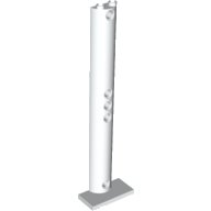 LEGO part Soporte 2 x 4 x 13 Semicírculo con 5 Orificios de Clavija 1749