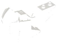 LEGO part Motorcycle Fairing, Racing (Sport) Bike (18895)