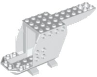 LEGO part Helicopter Body without Top Pin 18929c02