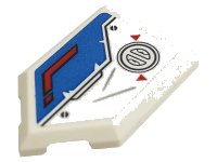 LEGO part 22385pb215l 22385pb215l
