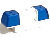 LEGO part Duplo Sirena con Luci Blu Scuro Trans 2318c01
