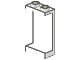 LEGO part Panel 1 x 2 x 3 (Undetermined Type) 2362u