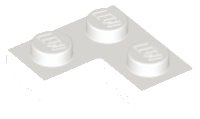 LEGO part Placa 2 x 2 Corner 2420