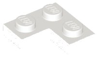 LEGO part Placa 2 x 2 Corner (2420)