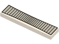 LEGO part Tile 1 x 4 with Radar Pattern 2431p12