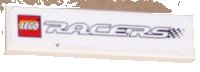 LEGO part Tile 1 x 4 with LEGO Racers Logo Pattern (Sticker) - Sets 8130 / 8655 2431pb0301