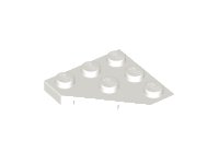 LEGO part Coin, Plaque 3 x 3 Coin Coupé 2450