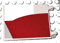 LEGO part Flag 6 x 4 with Jedi Starfighter Pattern 2525ps1