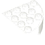 LEGO part Brick, Round Corner 4 x 4 Full Brick 2577