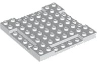 LEGO part Stein, Modifié 8 x 8 x 2/3 avec Enfoncements 1 x 4 2628