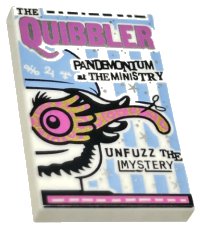 LEGO onderdeel Tegel 2 x 3 met The Quibbler Krant Patroon 26603pb023