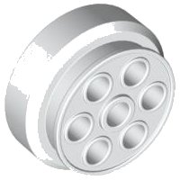 LEGO part Wheel 30mm D. x 13mm (13 x 24 Model Team) 2695