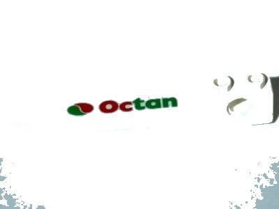 LEGO onderdeel Technic Forklift Fork with Octan Logo Pattern Model Left Side (Sticker) - Set 6663 (2823pb01L)