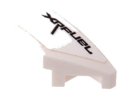 LEGO part Cuña 2 x 1 x 2/3 Derecha con Patrón 'XRFUEL' (Pegatina) - Set 42095 (29119pb004)
