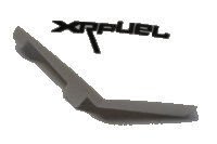 LEGO part Keil 2 x 1 x 2/3 Links mit 'XRFUEL'-Muster (Aufkleber) - Set 42095 29120pb004