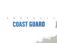 LEGO part Mattone 1 x 8 con Motivo 'COAST GUARD' Blu (Adesivo) - Set 60166 3008pb148