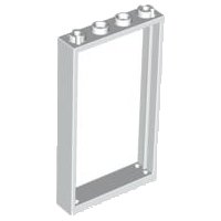 LEGO part Porte, Cadre 1 x 4 x 6 avec 4 Trous sur le Haut et le Bas 30179
