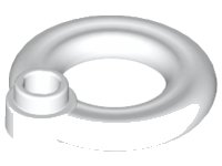 LEGO part Minifigure, Utensil Flotation Ring (Life Preserver) 30340