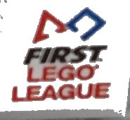 LEGO onderdeel Tile 2 x 2 with 'FIRST LEGO LEAGUE' Pattern (3068pb1329)