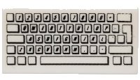 LEGO part Carrelage 1 x 2 with Computer Keyboard Standard Pattern 3069pb0030