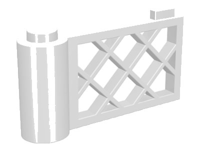 LEGO part Puerta de Valla 1 x 4 x 2 Celosía (3186)