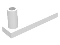 LEGO part Portail de Clôture 1 x 4 x 2 Base 3187