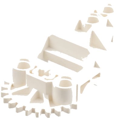 LEGO part Technic, Metà Scatola Ingranaggi (32166)