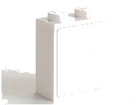 LEGO part Brick 1 x 2 x 2 with Inside Stud Holder with Mirror Pattern (Sticker) - Set 41058 3245cpb042