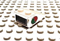 LEGO onderdeel Slope 33 3 x 2 with Air Intake on Back and Octan Logo on Both Sides Pattern (Stickers) - Set 8216 (3298pb036)