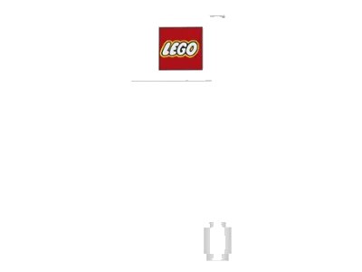 LEGO onderdeel Flag on Flagpole, Straight with Red Small Lego Pattern (3596pb03)