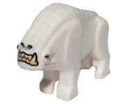 LEGO part Corellian Hound with Tan Teeth and Orange Eyes Pattern - Star Wars 36032pb01
