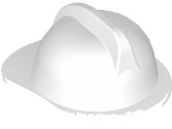 LEGO part Minifigure, Headgear Fire Helmet 3834