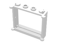 LEGO part Window 1 x 4 x 3 3853