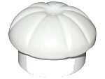 LEGO part Minifigure, Headgear Hat, Chef Toque 3898