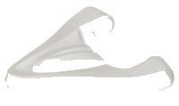 LEGO onderdeel Creature Jaw Lower with Tongue 39124