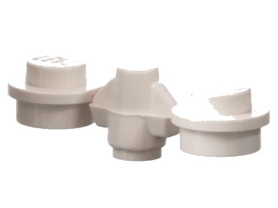 LEGO onderdeel Plate, Round 1 x 1, 2 on Sprue (4073sprue)