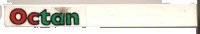 LEGO part Tile 1 x 8 with Octan on Left Side Pattern (Sticker) - Set 6515 4162pb002
