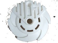 LEGO part Bionicle Weapon 5 x 5 Shield with Saw Blades Circular 41660