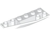 LEGO part Wedge 6 x 2 Inverted Left 41765