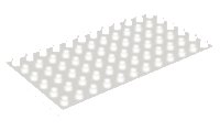 LEGO part Duplo, Plate 6 x 12 4196