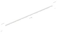 LEGO part Garage Roller Door End Section with Handle 4219