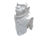 LEGO part Creature Head and Torso - Yeti 43895