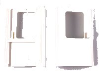 LEGO part Door 1 x 4 x 5 Train Left, Thick Support at Bottom 43967
